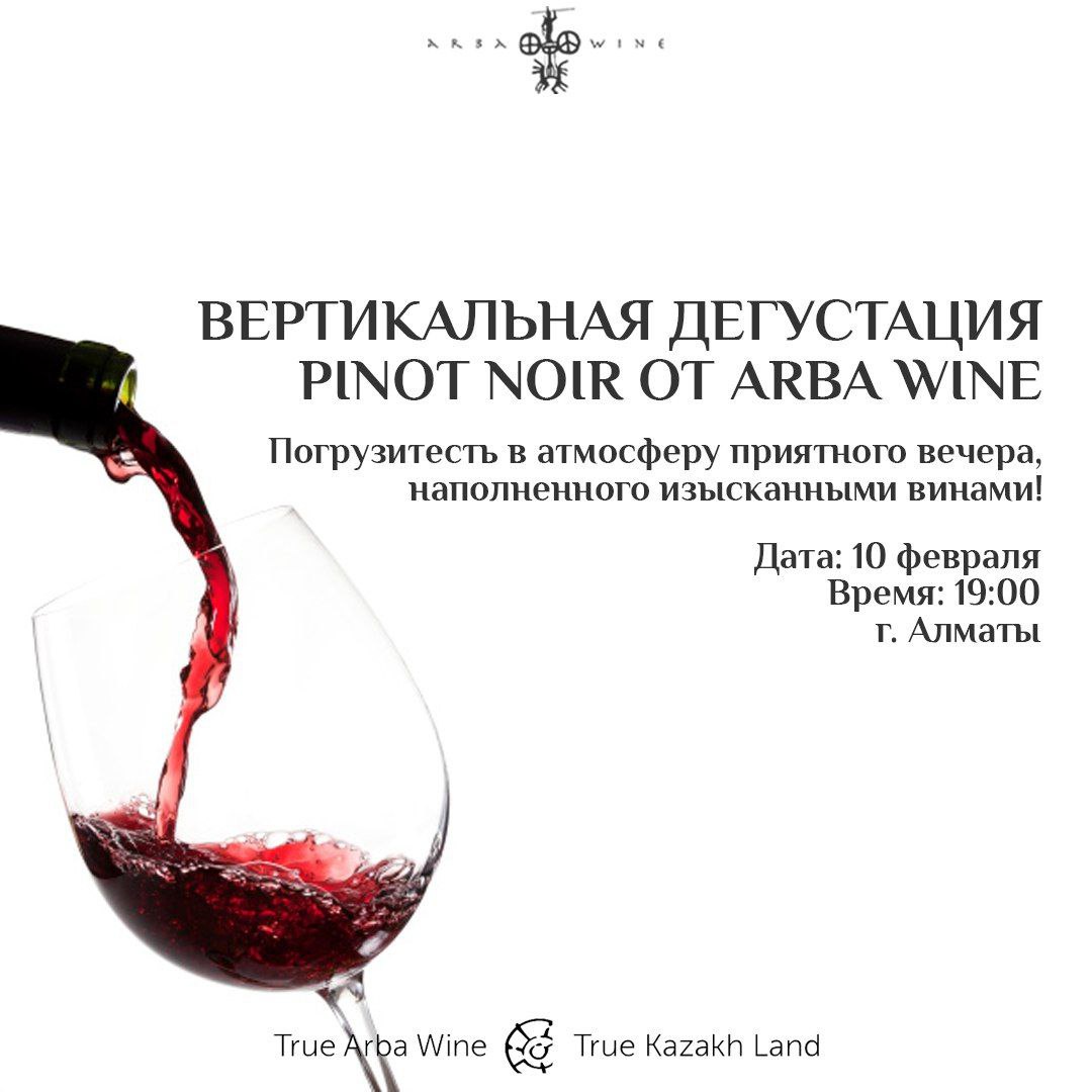  Vertical tasting of Pinot Noir at Arba Wine!