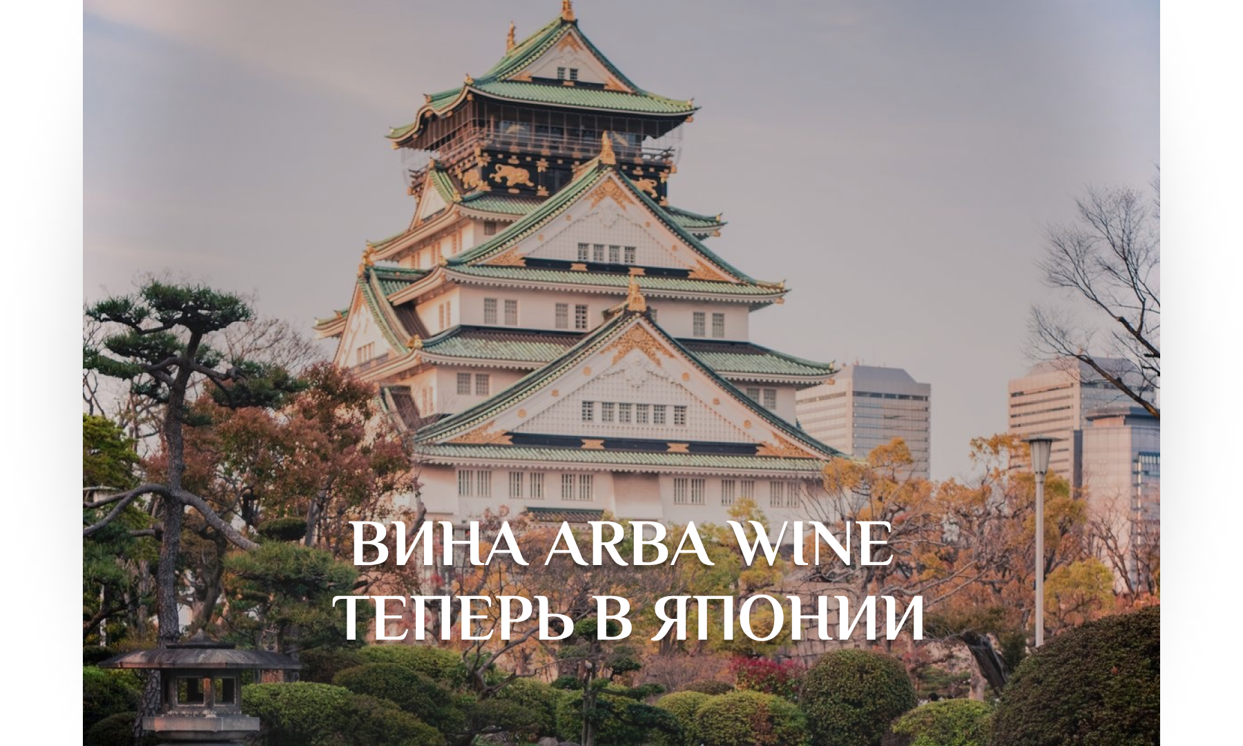 Kazakhstan wines Arba Wine in Japan!